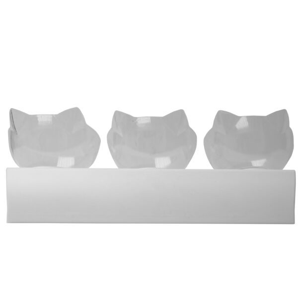 Comedero Para Gatos Triple - Imagen 3